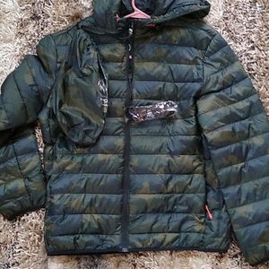 Projek Insulated Camo Stuffer Winter ❄️ Jacket + Sunglasses